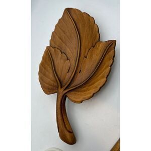 Wood Leaf‎ Candy Dish for Decorative Candy Display
